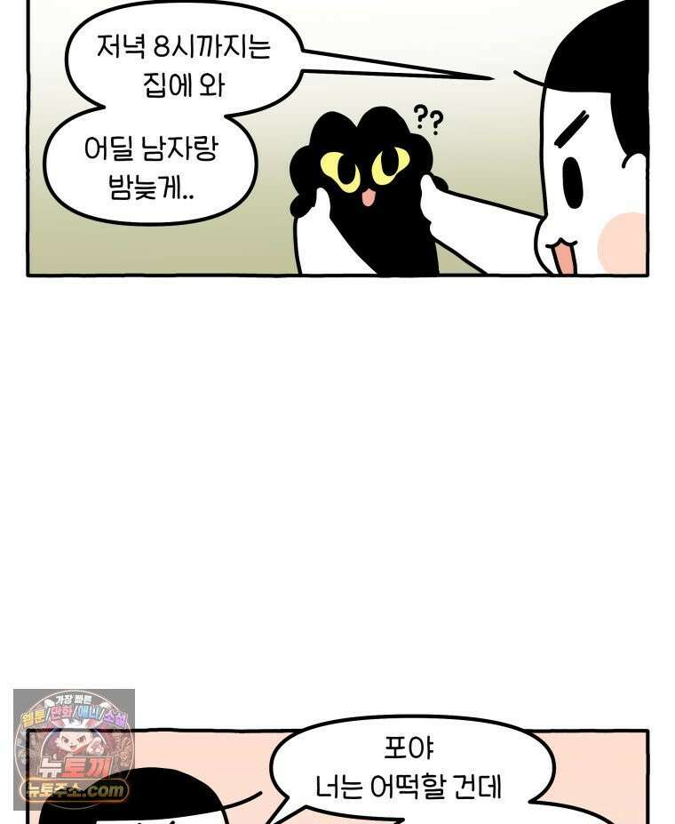먼지 덩어리 짱덕 46． 1주년 고양이 18