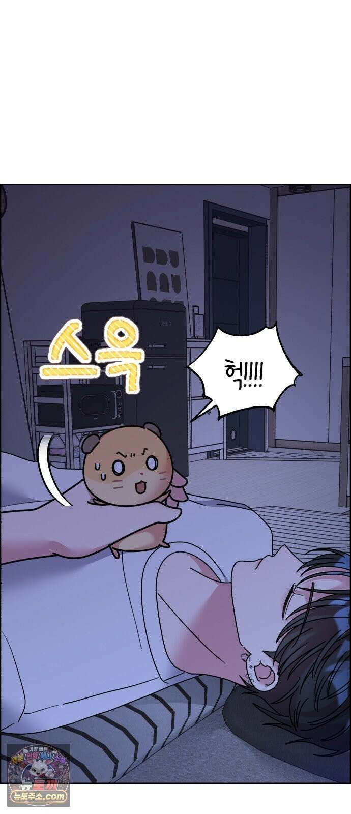 냥냥찍찍! 36화． 햄줍했는데 사람임 29
