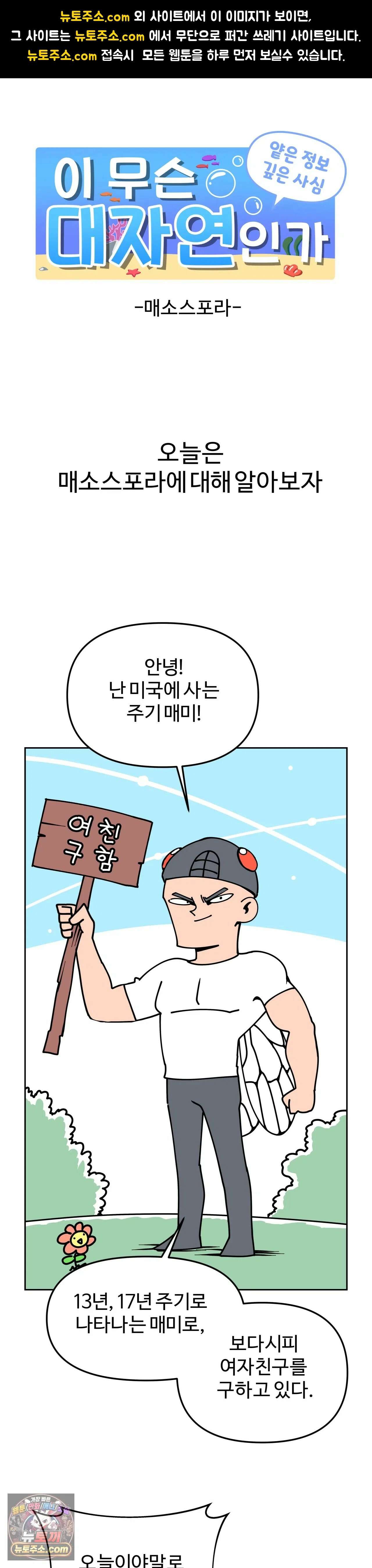이 무슨 대자연인가 3화 - 매소스포라 1