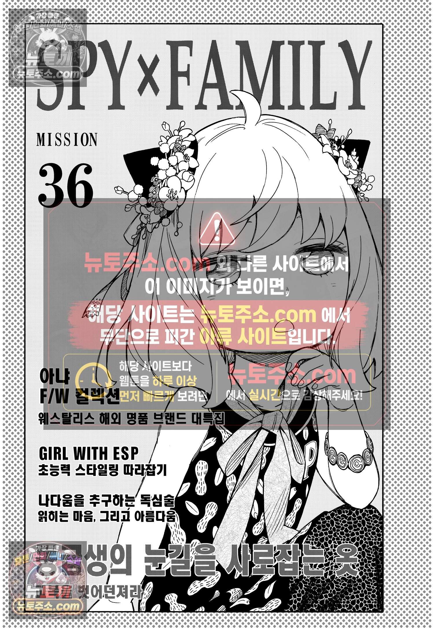 스파이 패밀리 MISSION : 36 8